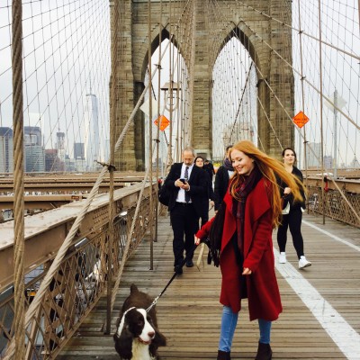 Foto: Anja, New York, NY, events internship (2015)